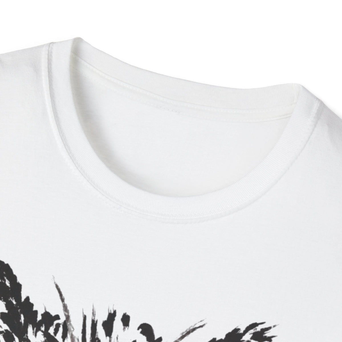 Black & White Cheetah Unisex T-Shirt | Original Art