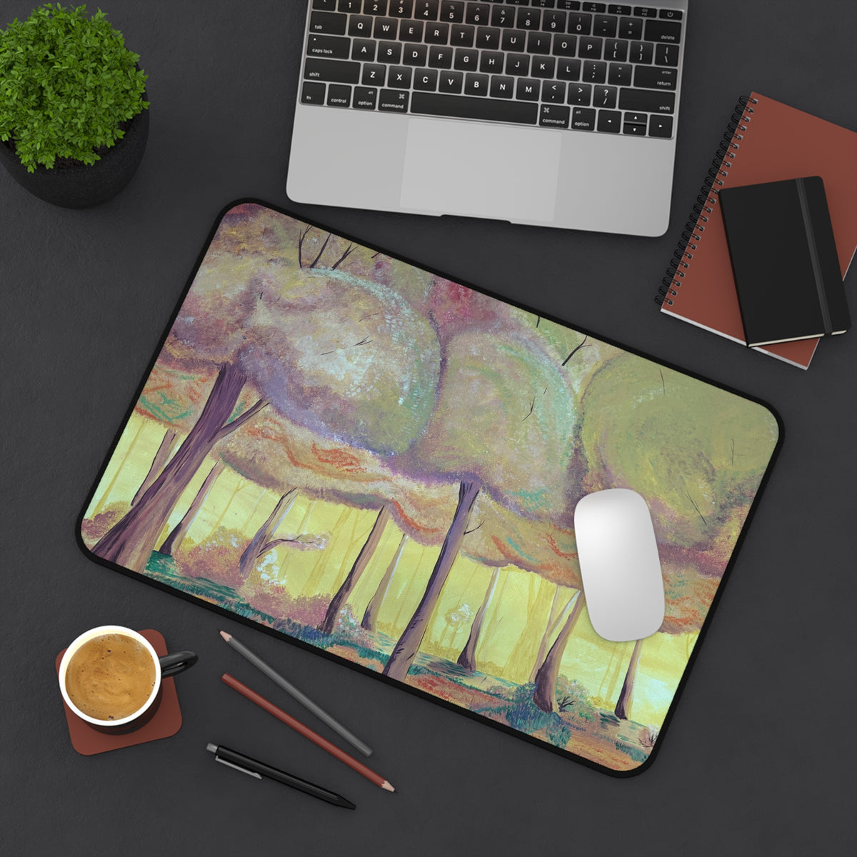 Autumn Forrest Desk Mat