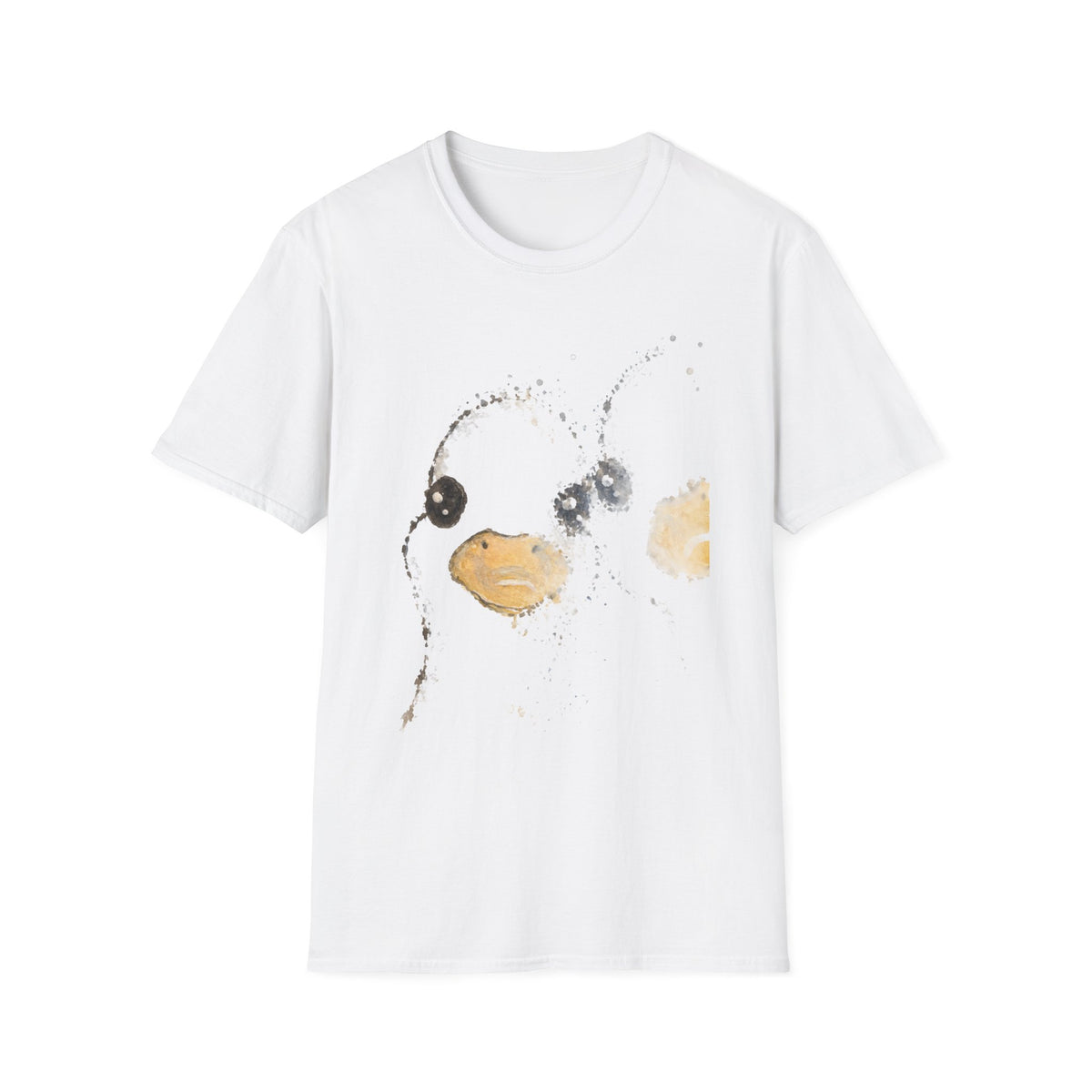 Unisex Softstyle T-Shirt, two cute ducks